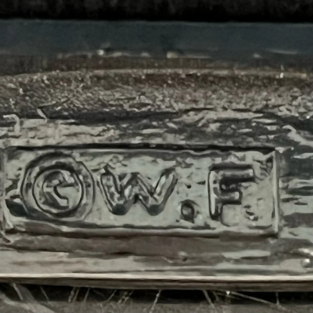 W.F Pewter Co gymnast moon